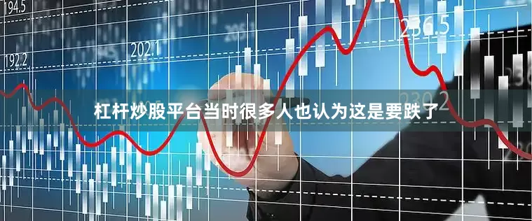 杠杆炒股平台当时很多人也认为这是要跌了