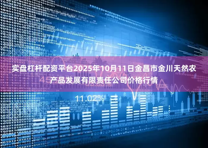 实盘杠杆配资平台2025年10月11日金昌市金川天然农产品发展有限责任公司价格行情